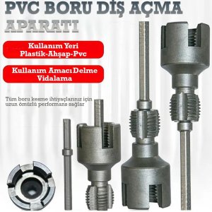 PVC BORU DİŞ AÇMA APARATI